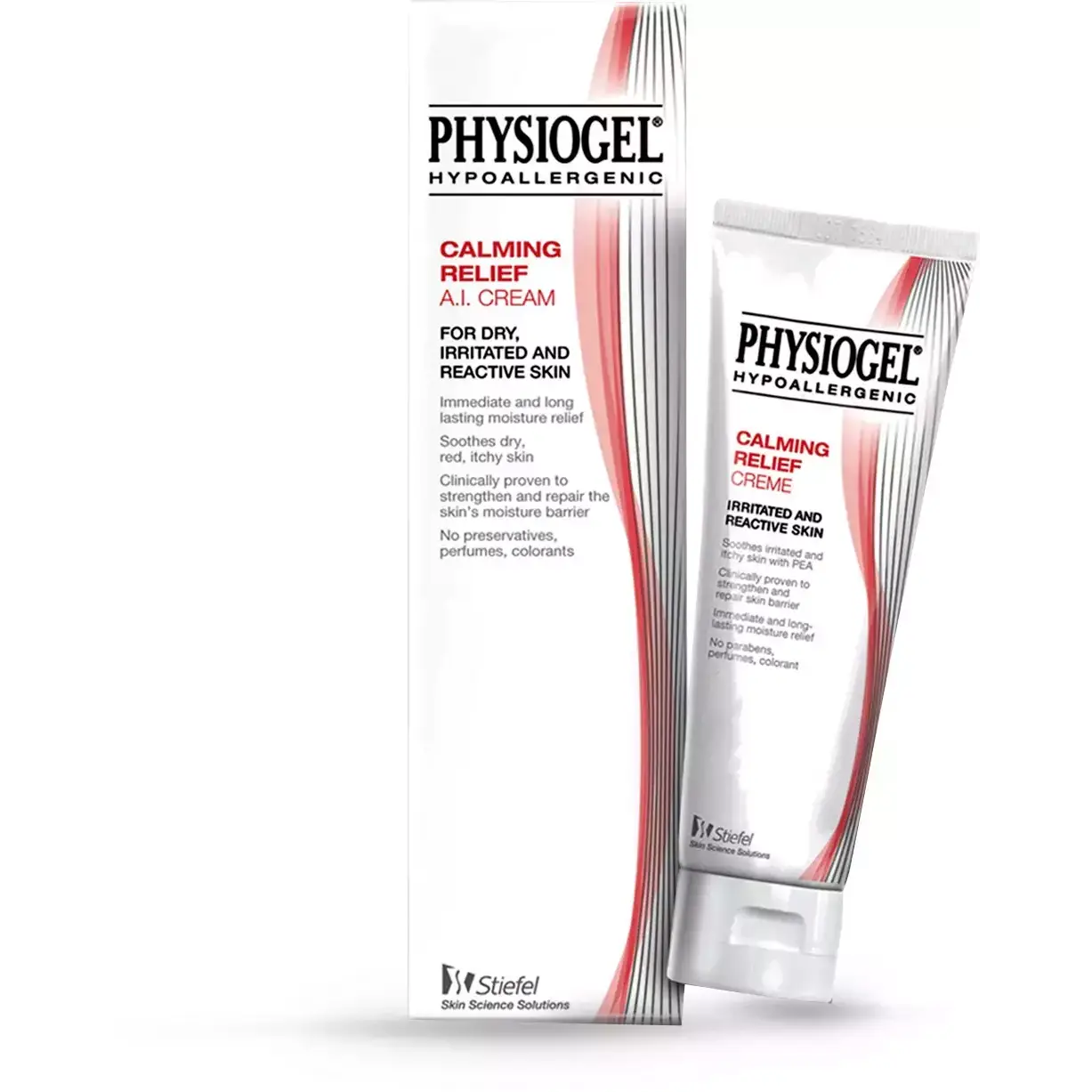 Physiogel Hypoallergenic Calming Relief A.I. Cream | Face Care Product for Dry Skin Associated with Redness & Itch